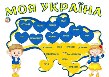 Моя Україна спільний проєкт для класу 